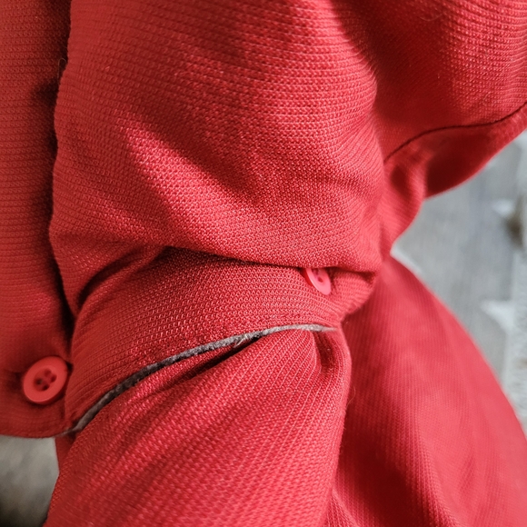 Red Hooded Baby Jacket - Picture 4 of 4